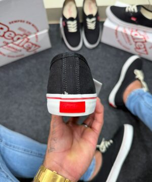 Tenis Redley Vulcanizado Premium Preto e Branco 5