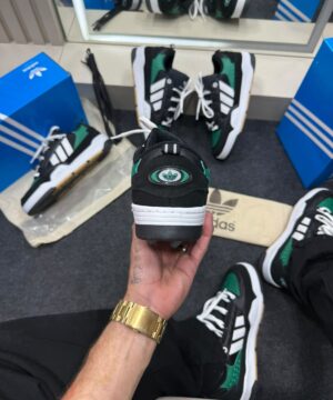 Adidas 2000 Premium Preto e Verde 2