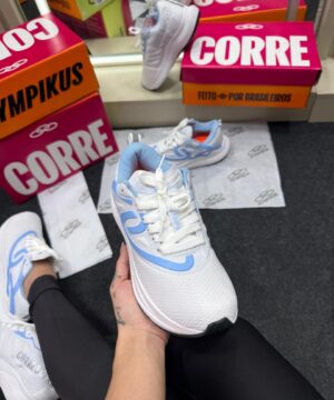 Olympikus Corre 2 Premium Branco e Azul Bebe