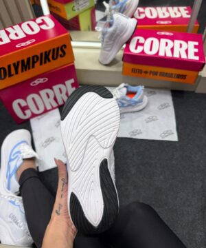 Olympikus Corre 2 Premium Branco e Azul Bebe 2