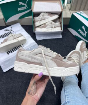 Puma 180 Camurça Natural Off White