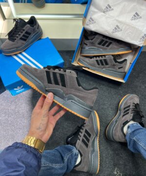 Adidas Forum Low Premium Grafite Preto 2