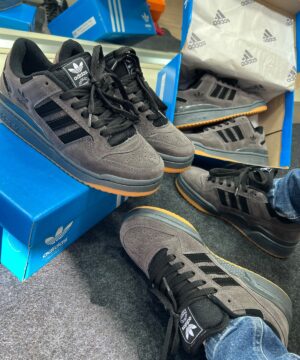Adidas Forum Low Premium Grafite Preto 3