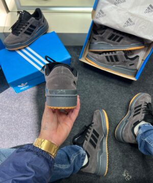 Adidas Forum Low Premium Grafite Preto 5
