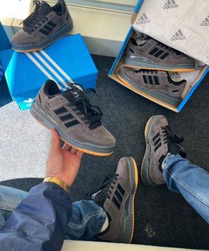 Adidas Forum Low Premium Grafite Preto 6