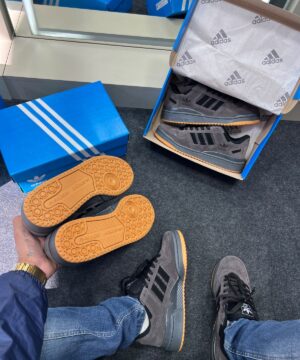 Adidas Forum Low Premium Grafite Preto 7