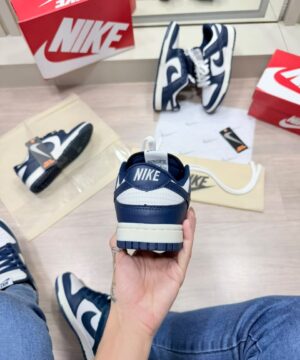 Nike SB Dunk Low Marinho e Branco Qualidade Premium 4