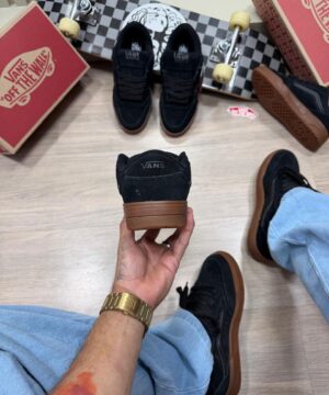 Vans Hylane Premium Preto Marrom 3