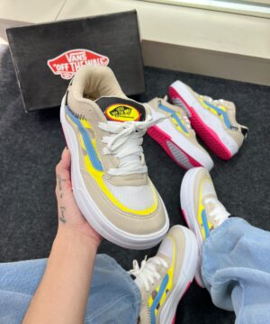 Vans Ultra Cush Bege e Colorido Feminino 2