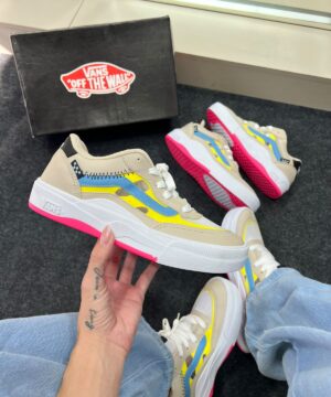 Vans Ultra Cush Bege e Colorido Feminino
