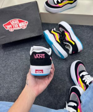 Vans Ultra Cush Preto Rosa Feminino 2