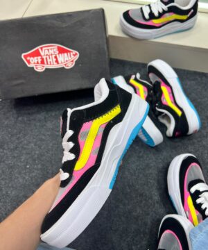 Vans Ultra Cush Preto Rosa Feminino