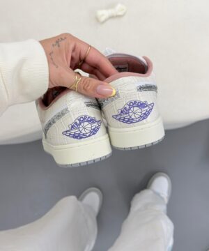 6 Air Jordan 23 Linha Prime Croco Cinza Com Gliter