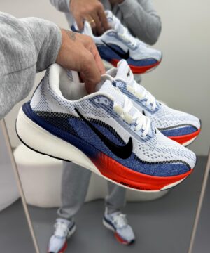 Nike Pegasus 42 Branco Azul e Laranja 2