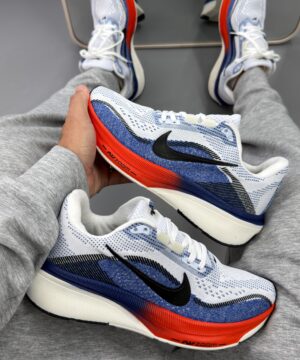 Nike Pegasus 42 Branco Azul e Laranja 4